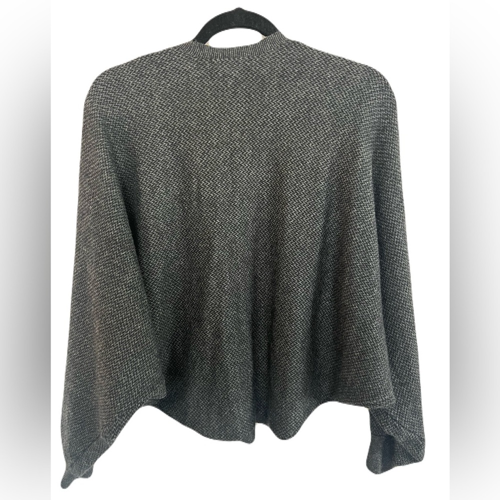 🆕🖤 NWT RALPH LAUREN Batwing Cardigan IN Gray/Black | Women’s S/P - Picture 2 of 8